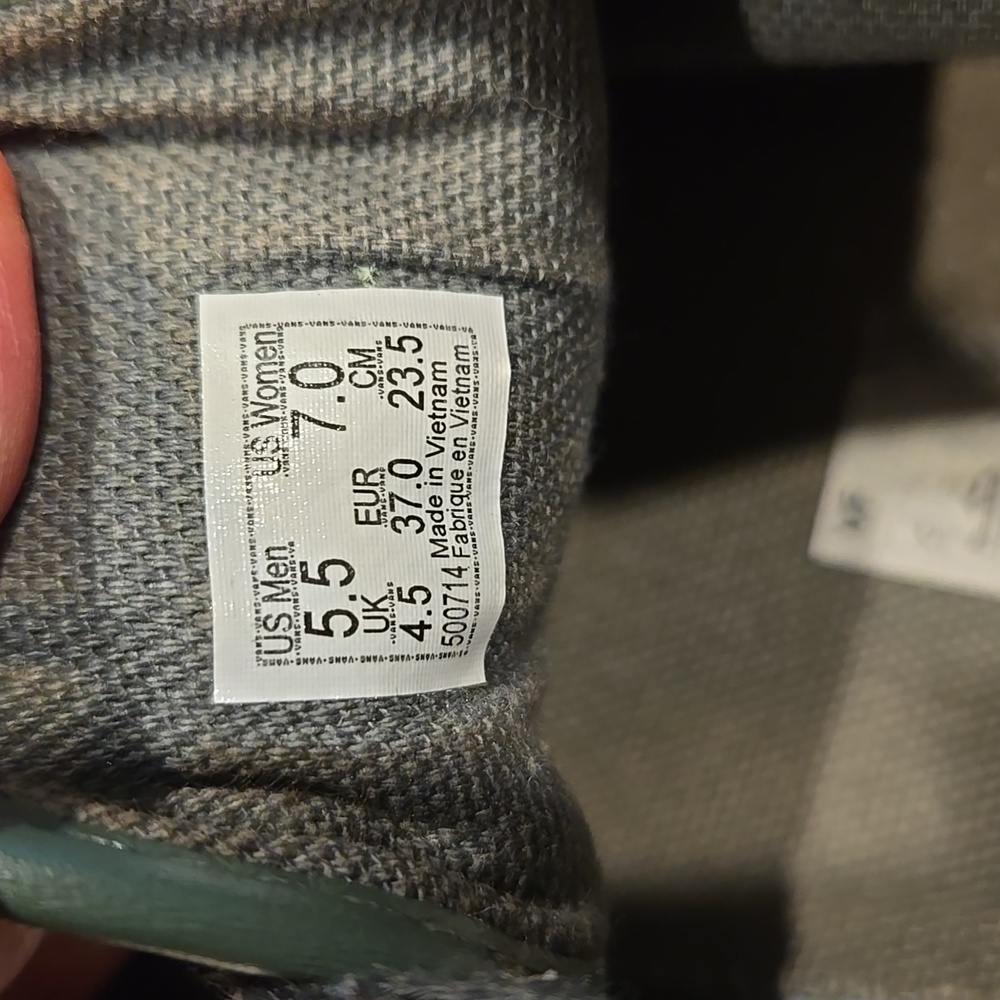 VANS OLD SKOOL STACKFORM PLATFORM LEATHER SHOES I… - image 4